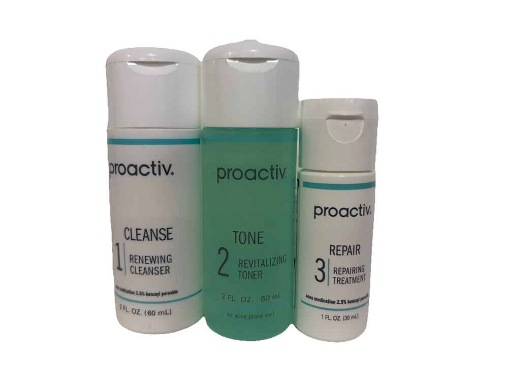 Proactiv 3 Step Acne Treatment, Benzoyl Peroxide Face Wash, 2 Oz